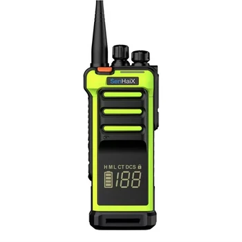 2023 SenHaix GT10 Walkie Talkie UHF 400~470Mhz & High Gain 2 Antennid Peida Ekraan kahesuunaline Raadio-Veekindel FM Transiiver
