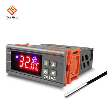 7016A Digital Temperature Controller, Lülitage Kontrolleri 30A High-Power Temp Kontrolli Termostaat Kütte-Jahutuse NTC Andur