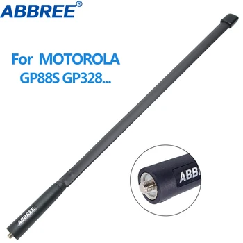 ABBREE Taktikaline Antenn MX-VHF-UHF-Motorola GP380 PR400 CP200 HT750 HT1250 EX500 EX600XLS GP340 walkie talkie kaasaskantav raadio