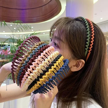 AISHG Laine Hamba peapaela Naiste Mood Selge Kirka Akrüül Peapael korea Non-Slip Hoop Hairband Tüdrukud, Juuksed Tarvikud