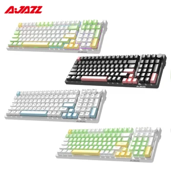 Ajazz AK992 Mechanical Gaming Keyboard 100 Võtmed RGB Bluetooth-5.0 Värviline Taustvalgus ARVUTI Sülearvuti Juhtmeta Klaviatuur Taustavalgustusega