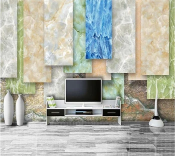 beibehang Kohandatud taustpildi suur pannoo 3D marmor tekstuur loominguline TV taust seina-elutuba kohvikus seina de papel viilutatud