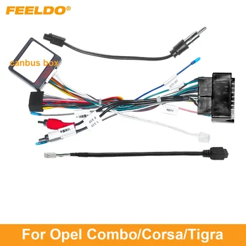 FEELDO Auto 16pin toitejuhe Juhtmestik Adapter Opel Combo/Corsa/Tigra Paigaldamine juhtseade