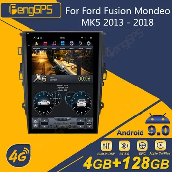 Ford Fusion, Mondeo MK5 2013 - 2018 Android autoraadio Tesla Ekraan 2Din Stereo Vastuvõtja Autoradio Multimeedia DVD Mängija GPS