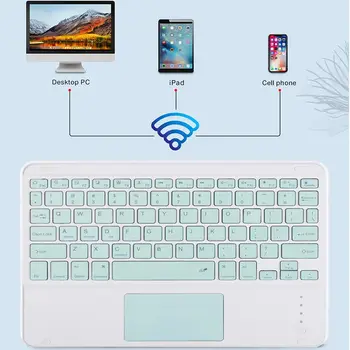 Ipad Tablet Mobiiltelefoni Universaalne Touchpad Traadita Bluetooth-ühilduva Klaviatuuri Kaasaskantav Ultra-õhuke Bluetooth MINI-Klaviatuur