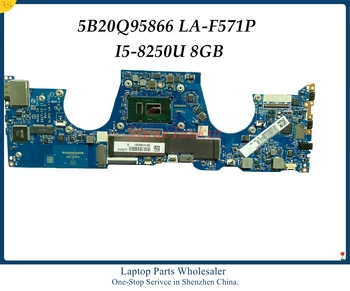 Kõrge kvaliteediga 5B20Q95866 Lenovo Jooga 730-13IKB Sülearvuti Emaplaadi DLZP3 LA-F571P I5-8250U 8GB 100% Täielikult Testitud