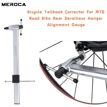 MEROCA Jalgratta Tailhook Korrektor Roostevabast jaoks MTB Road Bike Taga Derailleur Riidepuu vastavusse Viimine Näidik Multifunktsionaalne Remondi Tööriist