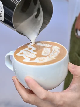 TIMEMORE Uraan Latte Kohvi Tassi Lihtne ümmargune latte tass