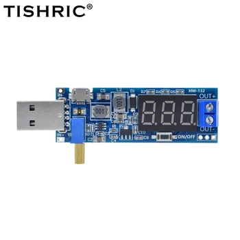TISHRIC Suurendada Buck Converter USB-Step UP/Down Toide USB-Moodul Suurendada Võimsuse Regulaator Moodul 5V kuni 3.3 V/9V/12V/24V