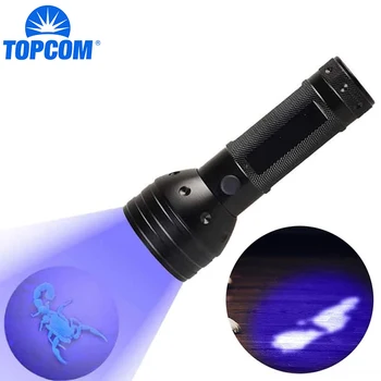 Topcom UV-Taskulamp Must Blacklight Valguse Detektor, Koera Uriini Ultraviolett-Taskulamp 51 LED 395nm Pihuarvutite Flash Tõrvik