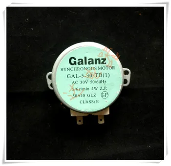 Uus mikrolaineahi GALANZ Osad GAL-5-30-TD GAL-5-30-TD(1) 4W AC 30V 50/60Hz 5/6/min turntable sünkroonne mootor