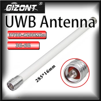 UWB Isotroopne antenn väljas tugijaama kõrge saada klaaskiud veekindel antenn N mees antenn 3-6G