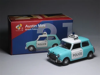 Väike 1/50 21 Austin Mini Briti Politsei Valatud Mudel Auto Kollektsioon Piiratud