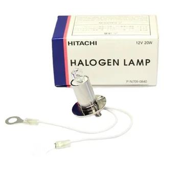 Ühilduva Hitachi 12V20W P/N 705-0840 Halogen Lamp Hitachi 902 912 920 7020 7350 7060 7080 7160 7180 7050 12v 20w Lamp