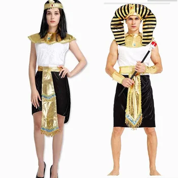 Uus Egiptuse Vaarao Kostüümid Halloween Täiskasvanute Riided Egiptuse Vaarao King Mehed Purim Fancy Kleit Rolli Mängida