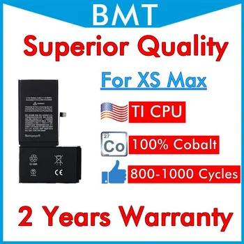 BMT 5tk Hea Kvaliteediga Aku Telefoni XS Max 3174mAh 100% Koobalt Raku + ILC Tehnoloogia ------(ei näita 100% tervis)